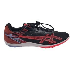 ASICS Resurgence XC Track Field Spikes Black Hot Pink Mens 11.5 1093A181